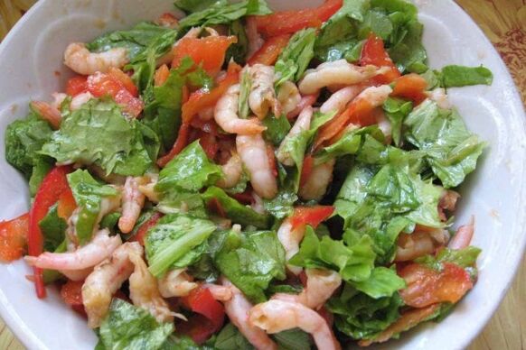 Meeresfrüchtesalat ist ein gesundes Gericht für alle, die sich glutenfrei ernähren