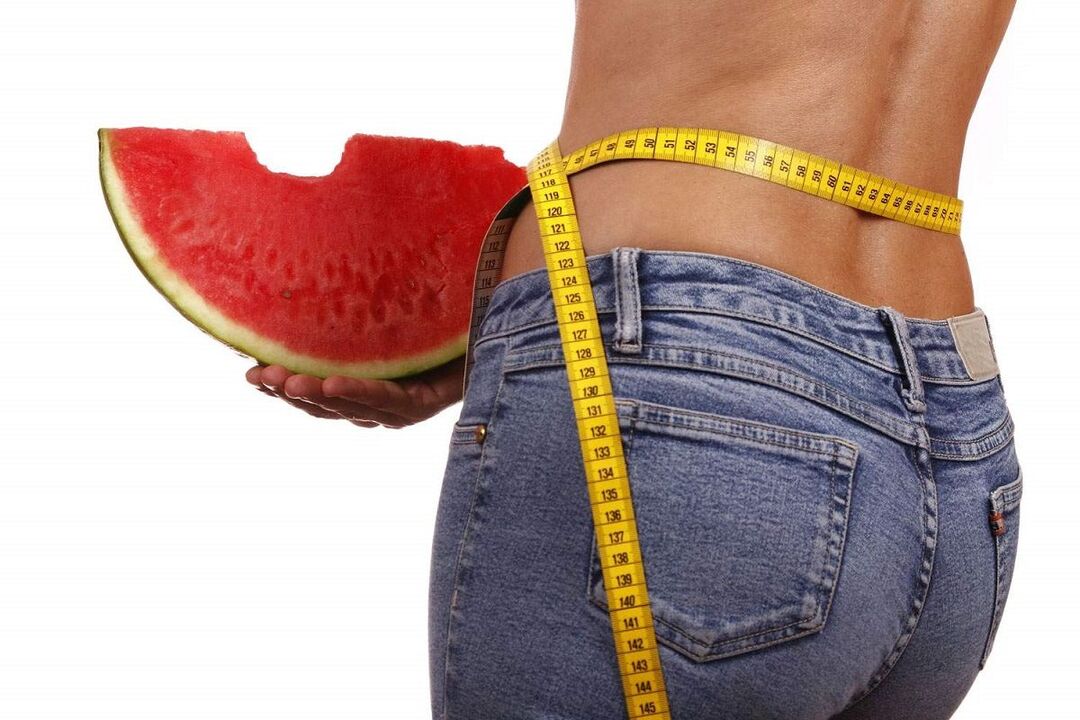 Nutzen und Schaden der Wassermelonen-Diät. 