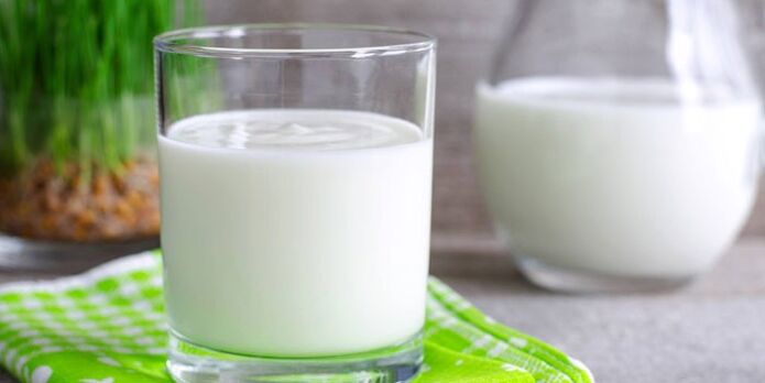 Kefir als Abendessen zum Abnehmen