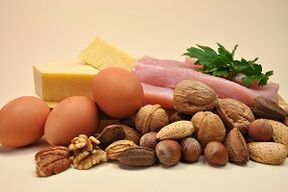 Für die Keto-Diät zugelassene Lebensmittel.