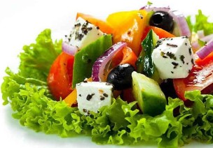 Salat für Ernährung